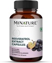 minature resveratrol ekstrakt kapsler | Superfood Kosttilskudd |500mg, 90 Vegkapsler, 45 dagers forsyning, 54g | ren & naturlig | Kjemisk gratis preservativer | Vegan | Laget i Norge