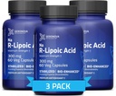 Geronova Research Bio-forbedret R-Lipoic Acid, 300 mg kapsler - 6 måneders forsyning - Stabilisert R Alpha Lipoic Acid med forbedret absorpsjon - R Lipoic Acid Supplement - 180 greve