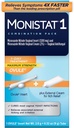 Monistat 1 dag Yeast Infeksjonsbehandling for kvinner, 1 Miconazole Ovule Sett inn og ekstern Monistat Anti-Itch Cream Bundle