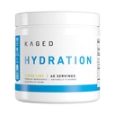 Kaged Hydration Elektrolytter Powder | Lemon Lime |  Hydra-Charge Sports Drink Blande | Pre, Post, Intra Workout | Lav carb, Vegan, Glutenfri | Kosttilskudd for menn og kvinner | 60 Serveringer
