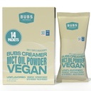 BUBS Naturals MCT olje pulver pakker - middelkjede triglycerider - Keto Vegan & Paleo Vennlig - sunn kokosnøtt fett + lav carb - myk-fri energikilde - inkluderer 14 reisepakker