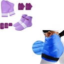 Atsuwell Chemo Hansker og sokker for nevropati og XL Hip Ice Pack Wrap etter kirurgi