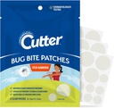 Cutter Bug Bite Patches Itch Relief Hydrokolloid Patches for barn og voksne, Absorbs Fluids, Hjelper Helbredelse, forhindrer Scratching, Mosquito Itch Relief, Hydrokortison & Suction Tool Alternativ, 51 greve