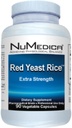 Numedica - rød yeast ris ekstra styrke 90 grønnsaker kapsler