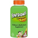 Flintstones -Sour Gummies - 180 Count- 3 pakke