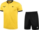 KELME Pro Fotball Referee Jersey Uniform Kortermet - Inkluderer Ref skjorte og shorts