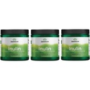 Swanson Inulin - Prebiotisk løselig fiber pulver fremme digestiv helse - naturlig forekommende FOS fra Chicory Root støttende total gut ytelse - (8 oz hver) (3 Pack)