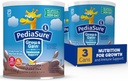 PediaSure Grow & Gain med immunstøtte Shake Mix Powder, 23 vitaminer og mineraler, 6g Protein, Ikke-GMO, Glutenfri, Sjokolade, 14,1 oz Can, Pakke med 3-24 porsjoner