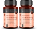 renclinica 1500mg Glukosamin HLC og Chondroitin x 360 tabletter (2 flasker på 180) - 12 måneders forsyning. Den mest effektive og bioaktive: Chondroitin 90%, Glukosamin HCL 83,1%