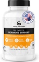 DR. EMERY'S Hormone Support Supplement for kvinner, hormonbalanse vitaminer - Multivitamin, Naturlige essensielle vitaminer, sink, B-vitamin, magnesium - 120 Caps
