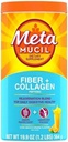 Metamucil Fiber + Collagen Peptidas pulver - oransje - 19.9oz