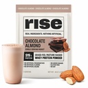 Rise Grass-Fed Whey Protein Powder - Sample sjokolade Almond ® 25g Protein Ingen Kunstig Flavors, Farger eller Preservatives - Sukkerfri, Glutenfri, Soya Free (Enkelt servering)