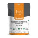 Bare Jaivik 100% organisk Neem etterlater pulver - USDA Certified Organic, 227 GMS / 1/2 LB Pound / 08 Oz - Azadirachta Indica - fremme sunn hår og klar hud (en USDA organisk sertifisert urt)