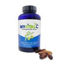 MyVitalC ren ESS60 Extra Jomfru Olive Olje Softgel Kapsler - høy styrke Antioksidant Supplement med ren olivenolje - Oralt Supplement - Kosttilskudd for menn og kvinner - 180 Softgels