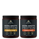 Gamle Nutrition Bone Broth Protein pulver, Kylling Suppe, 15 Serveringer + Bone Broth Protein pulver, Tomat Basil, 15 Serveringer