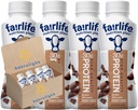 Klar til å drikke Fairlife Protein Shakes |Nutrition Plan Protein Shake | Chokolade, Vanilla, Strawberry | Core Power Elite |Fair Life Protein Shakes Variety Pack |11.5 Fl Oz Pack med 4 | Hver ordre er Elegant pakket i en signatur BETRULIGHT Branded Box!