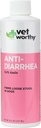 Vet Worthy Anti-Diarrea for hunder - Hundetilskudd for å hjelpe lindre diarrea, mage Upset, og discomfort - 8oz