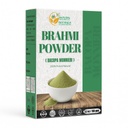 Herbs Botanica Brahmi pulver Bacopa pulver Centella Asiatica Ayurvedic urt, naturlig hårpleie, fremmer hårvekst | 5,5 oz (150 GMS)