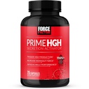 Force Factor Prime HGH Secretion Activator, HGH Supplement for menn med klinisk studert alfastørrelse for å hjelpe trigger HGH produksjon, øke trening styrke, og forbedre ytelsen, 75 kapsler