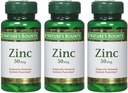 Naturens Bounty Sink 50 mg Caplets 100 ea (pakke med 3)