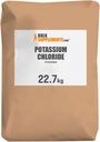 BulkSupplements.com Kaliumkloridpulver - Kaliumklorid saltsubstitut - Glutenfri, 200 mg per servering, 22.7g (50 lbs) (Pack of 1)