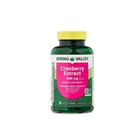 Spring Valley Cranberry Extract Vegetariske kapsler, 500 mg, 60 greve + Dri Store klistremerke.