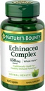 Naturens Bounty Echinacea Complex, Herbal Supplement, støtter immun helse, 450 mg, 100 kapsler