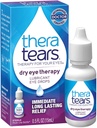 TheraTears Tørr Øyeterapi Øyedråper Bundle med 1,0 Fl Oz og 0,5 Fl Oz flasker