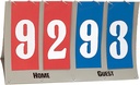 Champion Sports FAS4 Flip A Score Bordtopp Scorer, 5" Tal