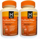Medlemmets Mark Fiber Capsules 2Pack (400 Count) Psyllium Husk er den # 1 Doctor-Recommended Fiber Supplement.