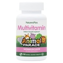 Natures Plus Animal Parade Barnas Chewable Multivitamin, vannmelon - 180 Animal-Shaped Tabletter - fremmer helse og velvære - Vegan, Glutenfri - 90 Serveringer
