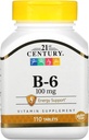 21st Century B 6 100 mg tabletter, 110 greve (pakke på 3)