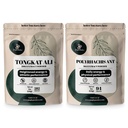 Jungle Powders Tongkat Ali for menn 200:1 Ekstrakt 282 Tjenester, Black Ant Powder 30:1 94 Serveringer 5oz av Filler Gratis Longjack Root & Black Ant Supplement Tradisjonell Mens Helse Støtte for Drive