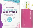 Ecoblossom Vaginal pH-teststriper for kvinner - Sjekk pH-balanse - Overvåk bakteriel Vaginose BV-behandling - Forhindre Yeast Infection UTI - Rask nøyaktige resultater, Individuell forseglet pung (30 greve)