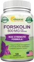 aSquared ernæring Forskolin 500mg Max styrke -120 kapsler, naturlig kosttilskudd for ren vekttap drivstoff, Coleus Forskohlii Root-Forskolin diett piller, Belly Buster ren fettforbrenner 2X slim trim tap