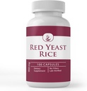 Pure Original Ingredienser Rød Yeast Rice Extract, (100 kapsler) Alltid ren, Ingen tilsetningsmidler eller fyllstoffer, Lab verifisert (100 kapsler)