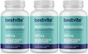 Benfotiamin 300 mg (180 vegetariske kapsler) (60x3) Ingen stearates - Ingen siliciumdioksid - Vegan - Ikke GMO - Glutenfri
