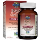Livshage CoQ10 200mg, Vegetarisk Omega 3 6 9 Supplement Rå Co Q 10 Chia Seed Oil, Hele maten ernæring med antioksidant støtte, Coenzyme q10 Supplement for hjerte helse, 60 kapsler