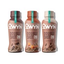 OWYN Bare hva du trenger Doubleshot Dairy Free Keto Protein Kaffe Shake, Variety Pack, 0g sukker, 20g plantebasert protein, 180 mg kaffe, gluten & soya gratis, ikke-GMO, Vegan (36 pakke, 12 Fl Oz flasker)