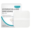 Dimora Hydrokolloid Dressing 4" x 4" for sårpleie, 10 stk Store Patch Bandages med selvklebende for Bedsore, Burn, Blester, Acne Care, Super Absorbent for rask healing