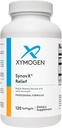 XYMOGEN SynovX Relief - Joint Support Supplement med Boswellia Serrata Extract + Turmeric - Muskel- og leddhjelp kosttilskudd - Vegan, Glutenfri og ikke GMO (120 Softgels)