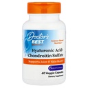 Leger Best Hyaluronsyre + Chondroitin Sulfate, støtter felles og hud helse, ikke-GMO, Glutenfri, Soya Free 60 Veggie kapsler