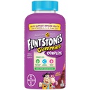 Flintstein vitaminer komplette gummier, Kids Vitaminer for barn og barn, Kids multivitamin gummier med vitamin A, B6, B12, C, E & Zinc, 180 greve