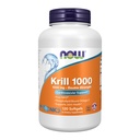 NU Mattilskudd, Neptune krill, dobbel styrke 1000 mg, Fosfolipid-Bound Omega-3, 120 Softgels