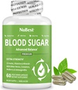 Blodsugar - Advanced Formula med Bitter Melon, Ashwagandha, Cinnamon, Chromium, Magnesium, Vitaminer, Alpha Lipoic Acid, Cayenne Pepper & Mer | 60 Kapsler | 1 måneds Supply