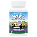 Natures Plus Animal Parade Immune Booster - Tropisk Berry Flavor - 90 Animal-Shaped Chewable Tabletter - gir immunsystemstøtte - Glutenfri, Vegan - 45 Serverer