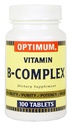 Optimum vitamin B kompleks tablett 100 ct