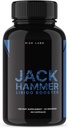 Jack Hammer Libido Booster for menn, Jack Hammer Libido Booster Supplement, Jack Hammer Libido Booster Kraftig all naturlig formel for å forbedre ytelse, Jackhammer anmeldelser (60 kapsler)