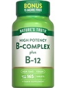 Naturens sannhet Vitamin B-kompleks ®  Tablet  Tablet  Tablet  Tablet Plus B12 | Vegan & ikke-GMO Supplement