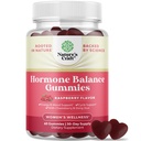 Hormonbalanse for kvinner Gummier i alle aldre - PMS støtte Supplement for kvinner til å regulere menstruasjonssyklus & Hormonal Balance Menopause & Mood Swings med vitamin B6 & Dong Quai - 60 Chews